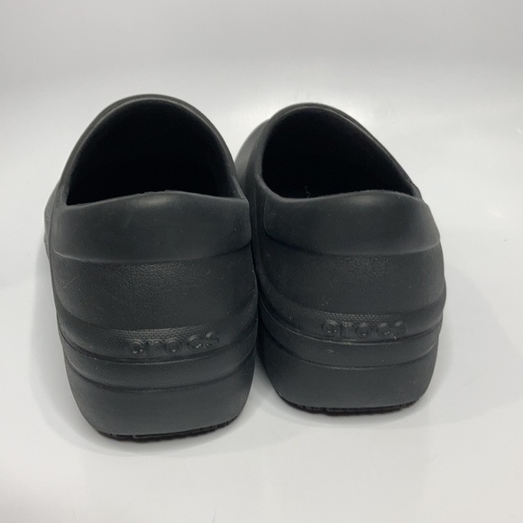 Crocs black Neria pro ll clogs slip resistant size 11 - Picture 4 of 9